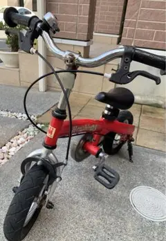 へんしんバイクS 幼児用自転車 赤 10点セット へんしんバイクS 幼児用自転車 赤 10点セット