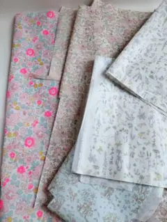 大特価②リバティラミネート　ハギレ色々なサイズ