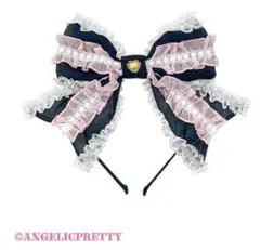 レア！　Angelic Pretty Sweetくるりんカチューシャ 赤 レア！ Angelic Pretty Sweetくるりんカチューシャ 赤 - メルカリ