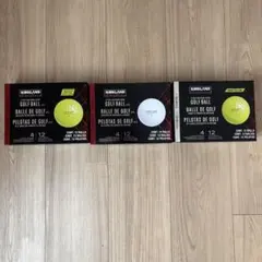 新品　36個　KIRKLAND ゴルフボール ホワイト、イエロー　各12個入り