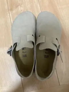 Birkenstock グレー スエード サンダル 44 28.5 - メルカリ