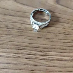 シルバーリング キュービックジルコニア