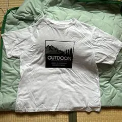 OUTDOOR PRODUCTS 半袖Tシャツ ホワイト Lサイズ