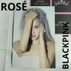 ロゼ ROSÉ⭐BLACKPINK「THE ALBUM」附属ポストカード+シール