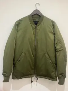 オリーブ MA-1ジャケット