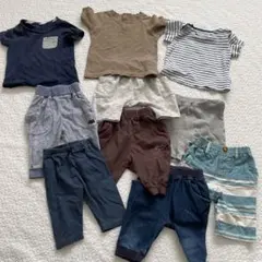【10着セット】無印　イオン　赤ちゃん本舗　80cm 保育園　まとめ売り　男の子
