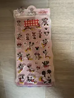 ミッキー・ミニー ぷくぷくシール