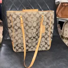 Coach トートバッグ ベージュ/ブラウン