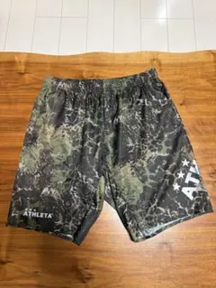 ATHLETA アスレタ カモフラ柄 ハーフパンツ サッカー