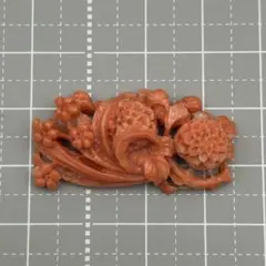 本珊瑚 ルース 彫刻 赤珊瑚 さんご コーラル 小9