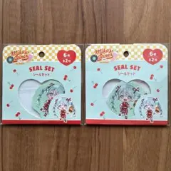 ⭐︎新品、正規品⭐︎ 初音ミク シール 2セット