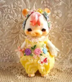 lemon薔薇刺しゅうロンパース cocoriang kumukuku