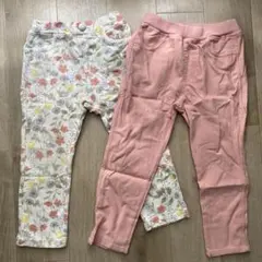 ラポシェ ビスキュイ 100 パンツ　ズボン　2枚　セット　秋　冬