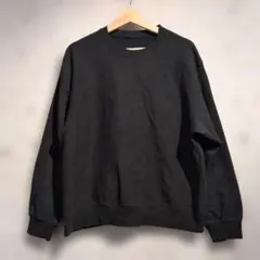 ファミリーマート　ブラック M スウェット トレーナー