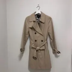 トレンチコート♡裏地ヒョウ柄　ベルト付き