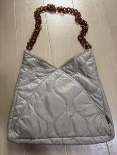 Kastane ベージュ　ショルダーバッグ