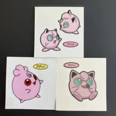 週末セール！ポケモンパンシール　プリン ププリン　プリンのツインのセット