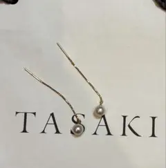 TASAKI チェーンパールピアスのサムネイル