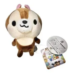 ディズニー ツムツム チップとデール チップ ぬいぐるみ マスコットキーホルダー