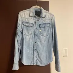 G-STAR RAW デニムシャツ Mサイズ ライトブルー