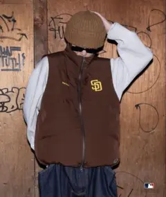 Perushu ダウンベスト　MLB パドレス