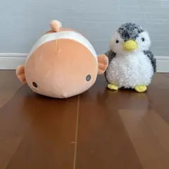 ニモとペンギンのぬいぐるみ