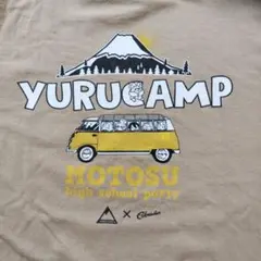ゆるキャン△ Cobmaster Tシャツ ベージュ