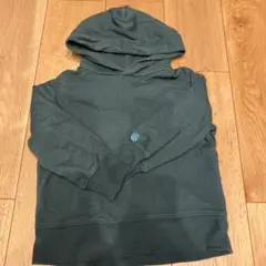 ユナイテッドアローズ　グリーンレーベル　緑パーカー　シンプル　男の子　110