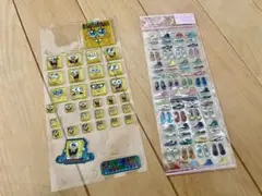 スポンジボブ＆スニーカー ステッカーセット　シール