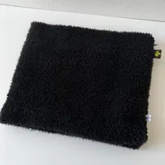 黒 フリース ネックウォーマー