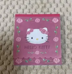 サンリオ ハローキティ シール付き メモ帳