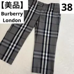 【美品】Burberry バーバリー ロンドン ハーフパンツ ノバチェック 38