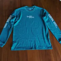 Champion 長袖Tシャツ ターコイズ　160cm