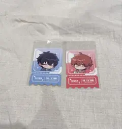 77］ギヴン スマべ スマイルベースカフェ 立夏 真冬 アクリルフレーク