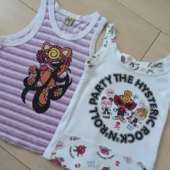 ヒステリックミニ タンクトップ 2枚セット 90＆95cm