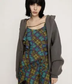 SLY OVER KNIT HOODIE オーバー ニット フーディ