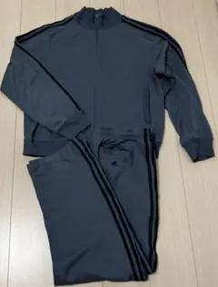 アディダス　ジャージ上下セット　Lサイズ　万国旗タグ　3本ライン