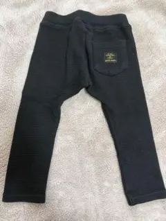 petit main ブラック ボトムス 80