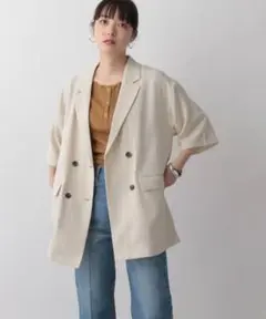 タグ付き　ローリーズファーム ベージュ バスケットジャケットＳＳ 楽天市場】【SALE／58%OFF】【新色予約】バスケットジャケットSS