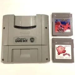 Nintendo Super Game Boy + ゲームソフト2本セット