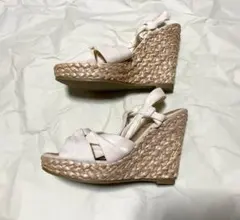 ◆極美品◆ESPERANZA ウエッジサンダル◆ Lサイズ