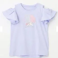 any FAM シェルモチーフ Tシャツ ラベンダー 120のサムネイル