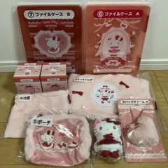 ハローキティ　当たりくじ　9点セット　マスコット、トートバック他