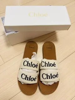 WOODYウェッジエスパドリーユ Chloe クロエ Chloé サンダル - メルカリ