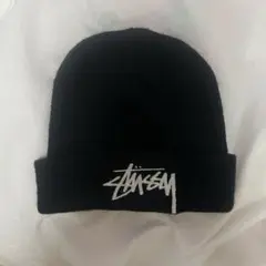 Stussy 黒 ニット帽