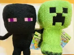 【土日祝SALE★未使用】マインクラフト ぬいぐるみ クリーパー エンダーマン