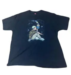 宇宙デザインのオーバーサイズTシャツ★パイプ男