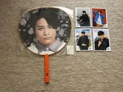 WEST. 桐山照史　うちわと写真のセット