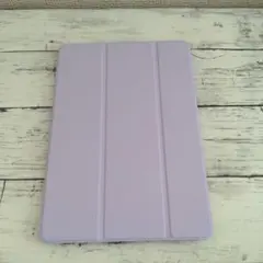 薄紫色 iPadケース スリープ機能付き