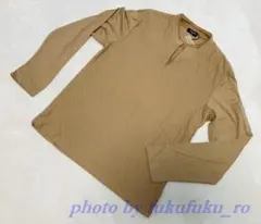 新品★ コムサイズム　長袖Ｔシャツ　ダブル襟